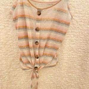 American Eagle Vintage Tie Tank top